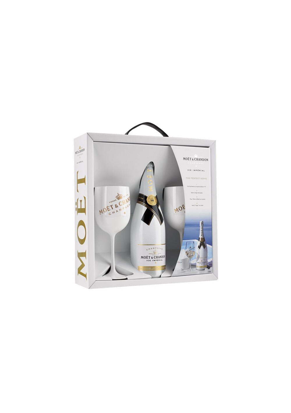 Champagne Moët & Chandon Ice Impérial Coffret 2 verres