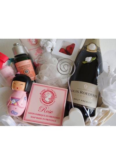 Wedding gift basket Roederer