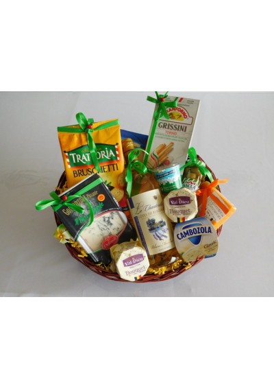 greedy cheese gift basket