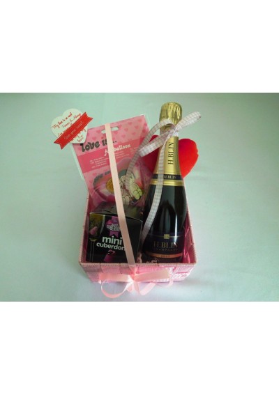 Amour & champagne Saint Valentin 