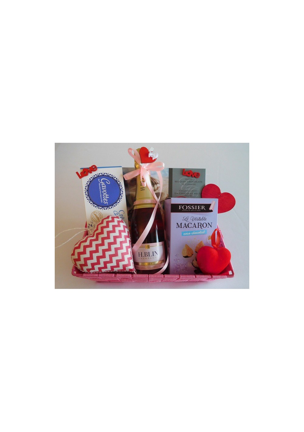 panier cadeau saint-valentin