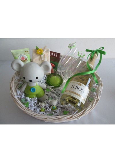 birth gift basket