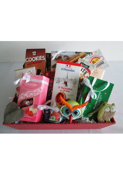 Gourmet gift basket without alcohol