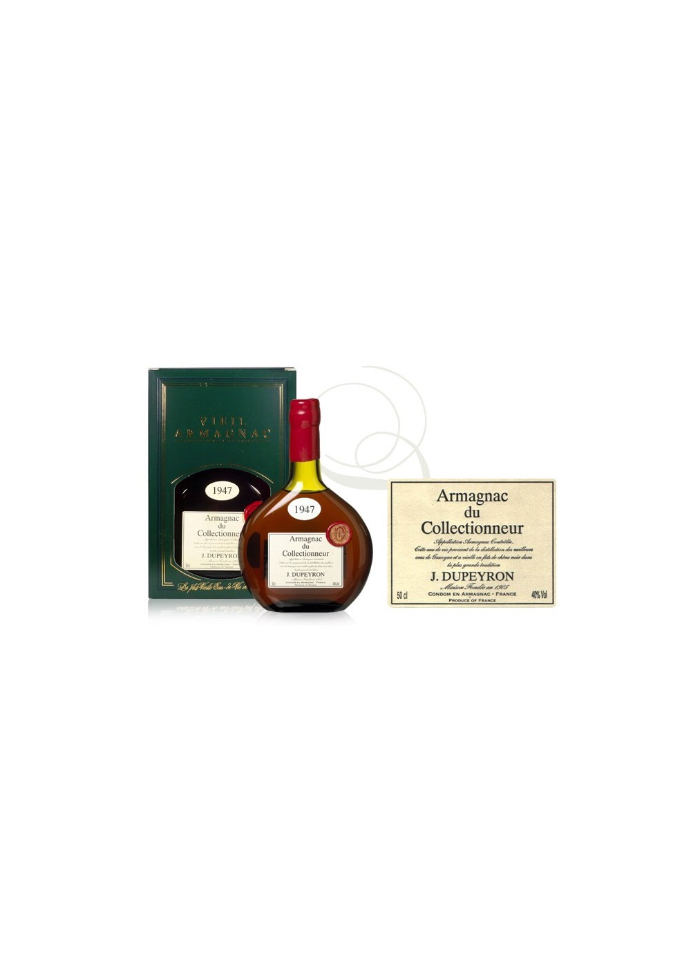 Armagnac Dupeyron millésime 1947 50 cl 