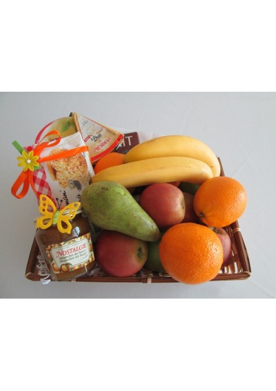 Gift basket exotic fruits