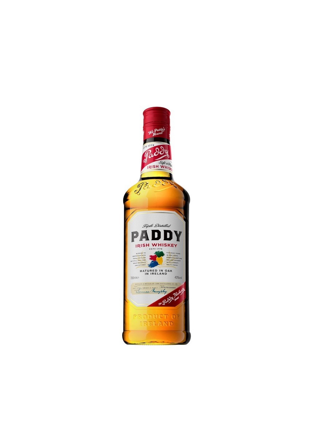 Whisky PADDY 40% (70cl)