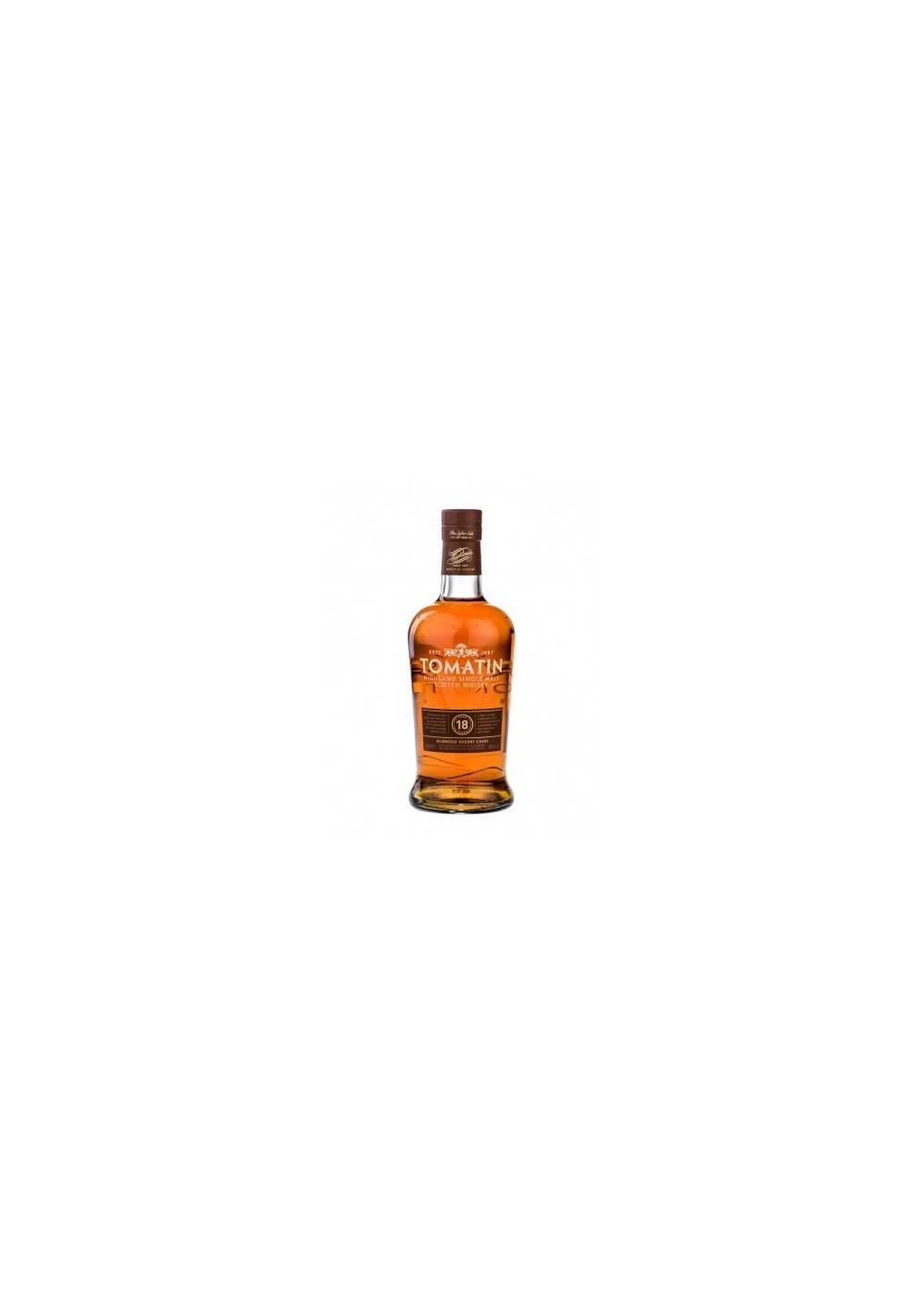 Whisky TOMATIN 18 ans 46% 70cl