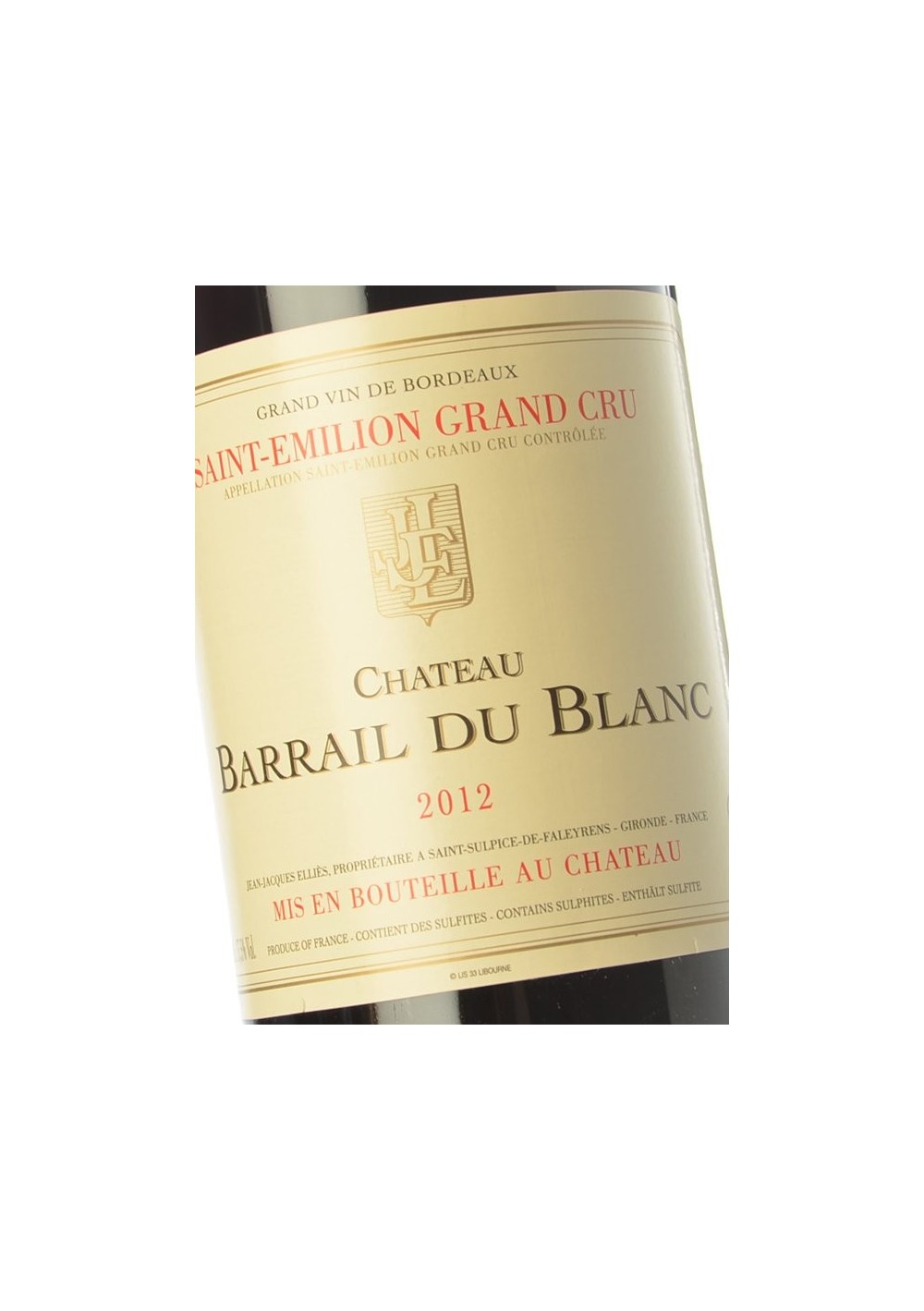 Château Barrail du Blanc 2012