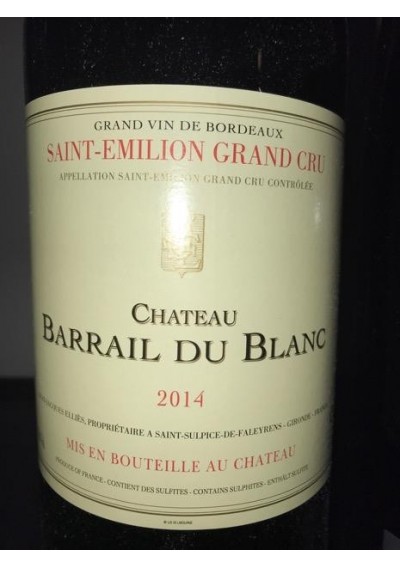 Château Barrail du Blanc 2014