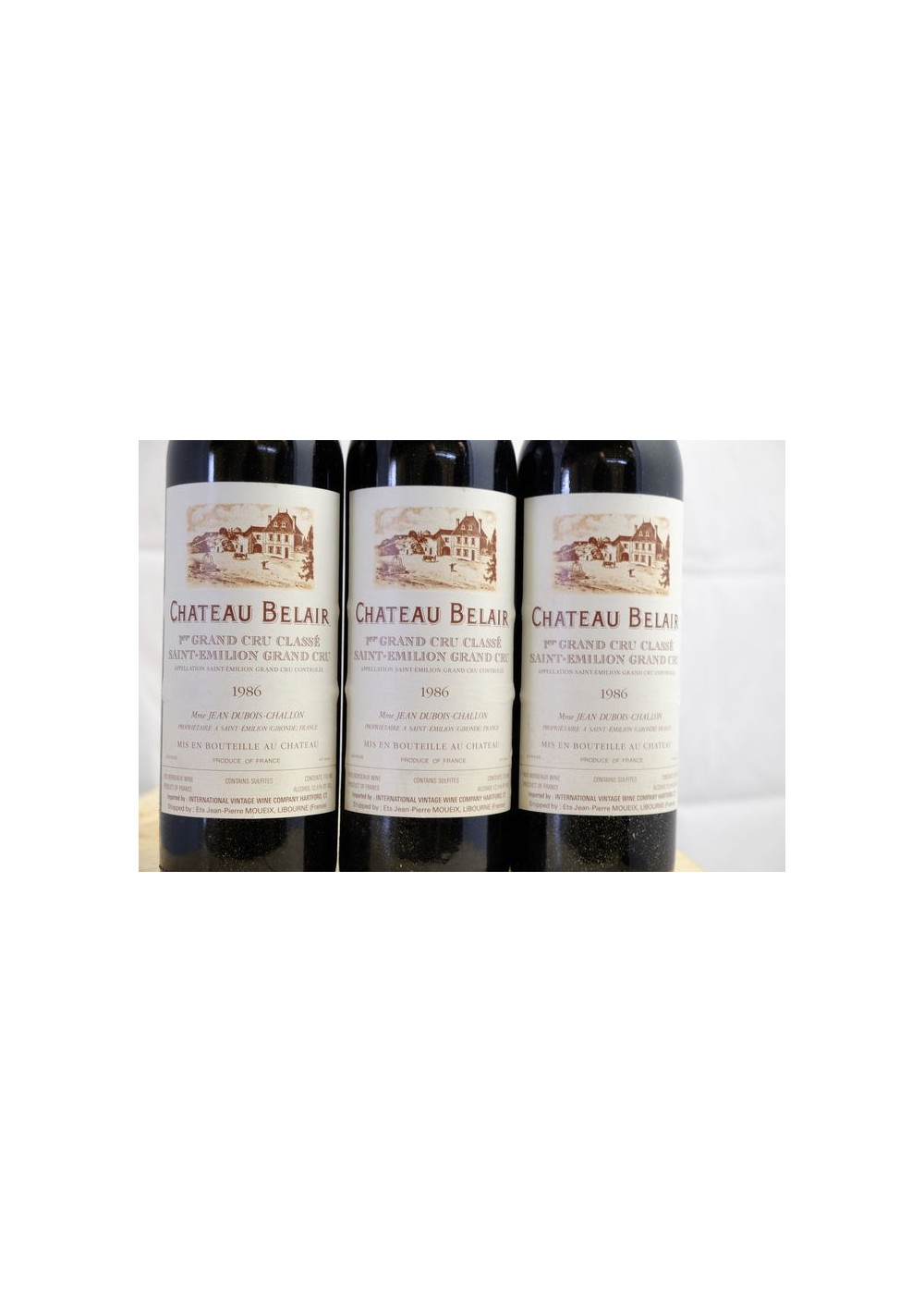 Château Belair 1986 1er Grand Cru Classé