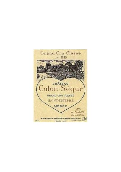 Château Calon-Ségur 3ème Cru Classé 1989 (75cl)