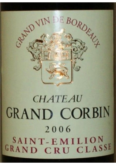 Château Grand Corbin Grand Cru Classé 2006