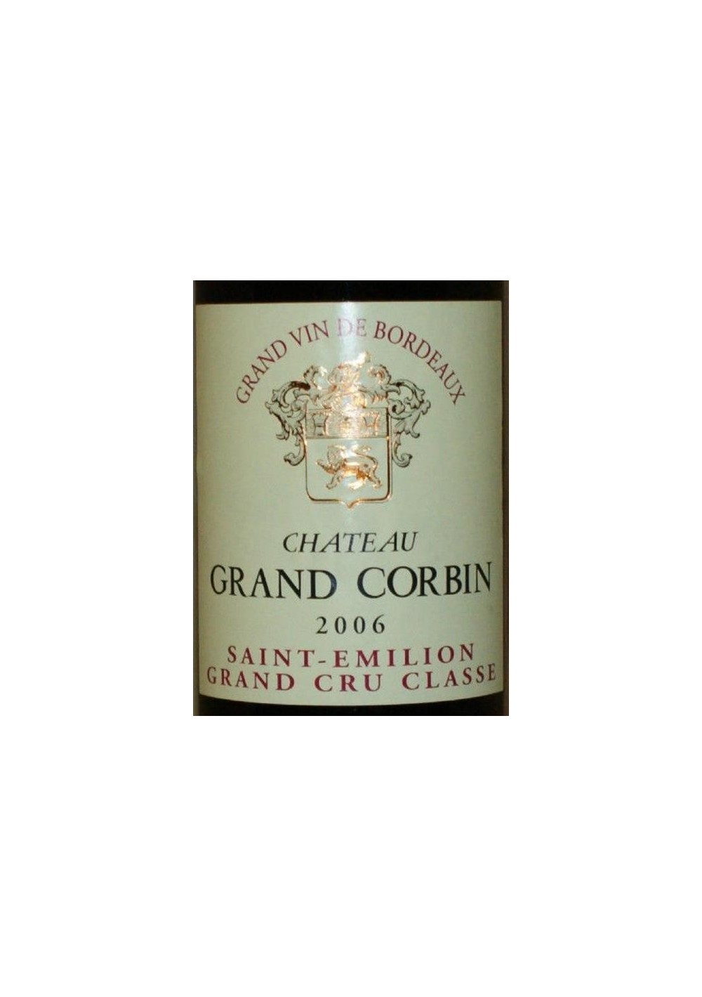 Château Grand Corbin Grand Cru Classé 2006