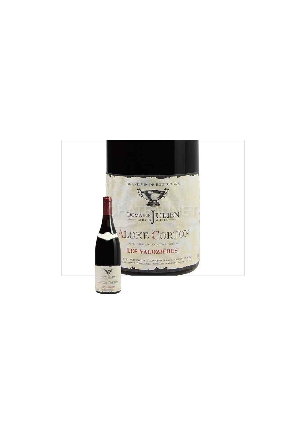 Aloxe-Corton  -Domaine Gérard Julien Les Valozières 2012 - red