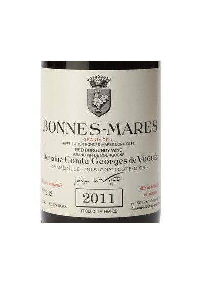 Bonnes-Mares Grand Cru -Domaine Comte Georges de Vogüé 2011