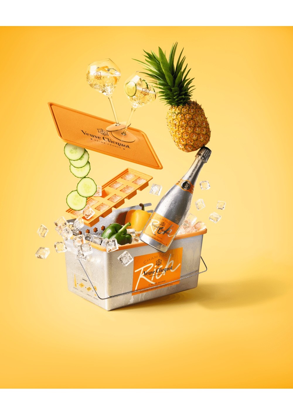 “Do Rich Yourself” - Champagne Veuve Clicquot Brut (75cl)