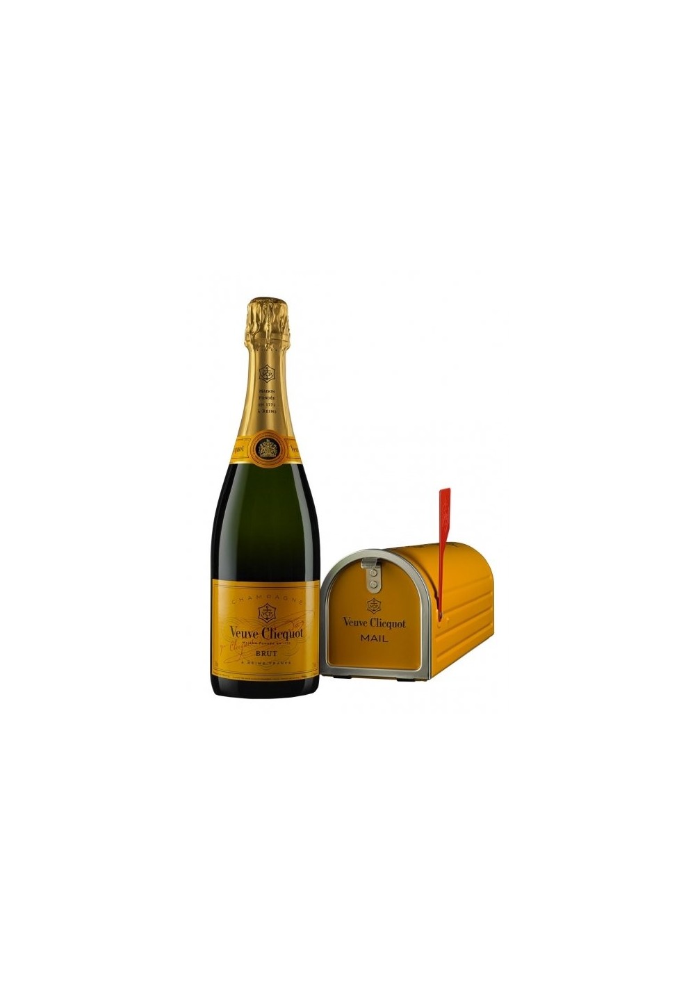 Champagne Veuve Clicquot - Coffret Pencil - Bouteille 75CL