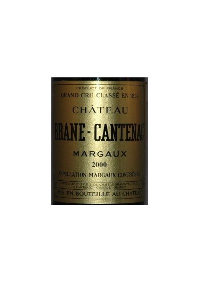 Château Brane-Cantenac - 2000 - 2ème Cru Classé - Margaux