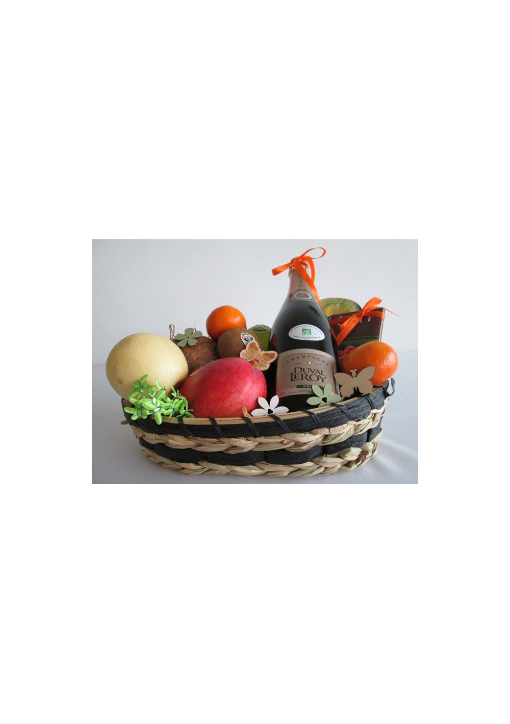 Basket of seasonal fruits