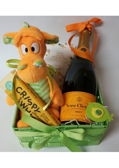 gift-basket-green-orange-01.jpg | Green Orange gift basket – newborn – Belgium delivery
