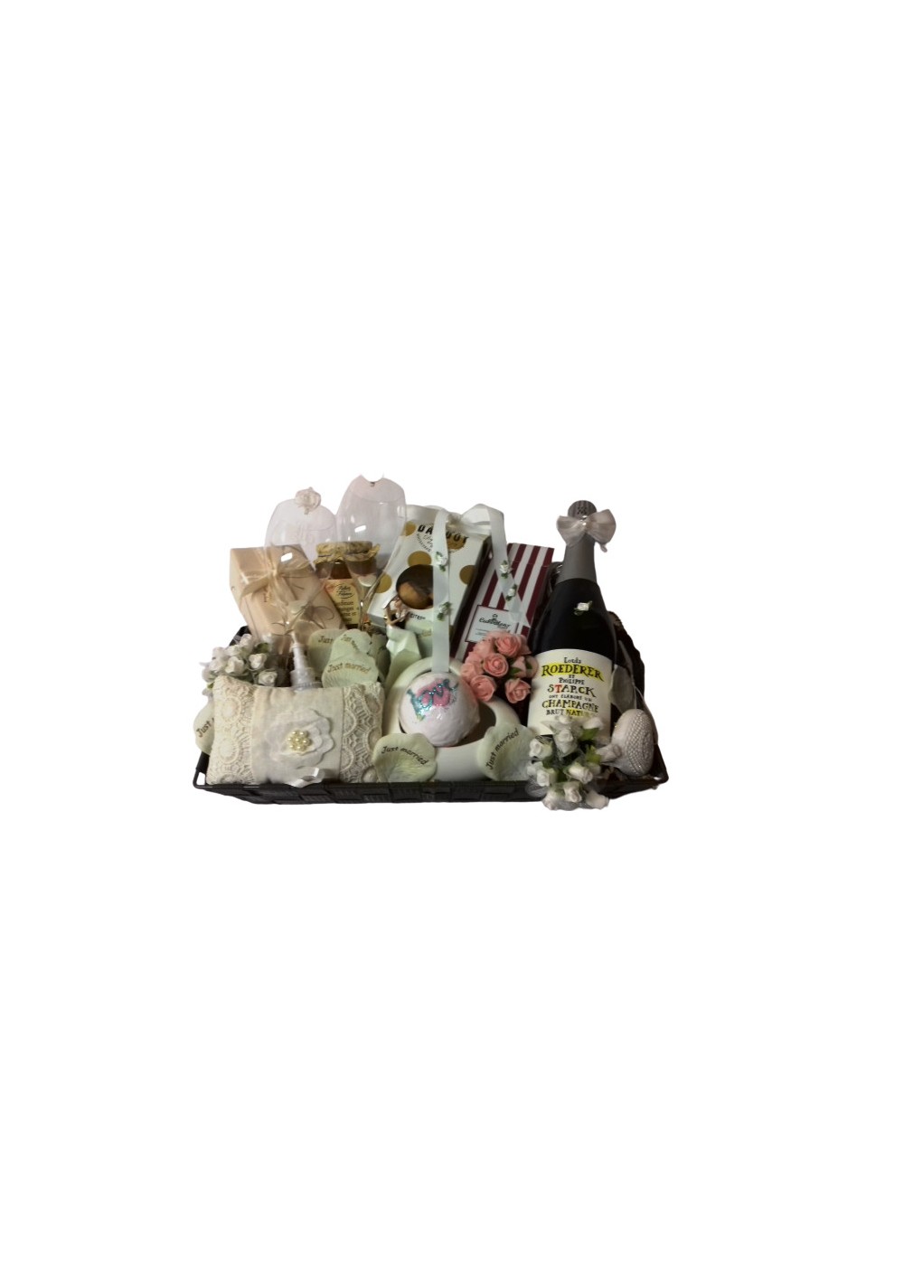 Luxury gourmet gift basket, wedding