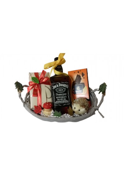 Panier cadeau Whisky "Jack Daniels'"