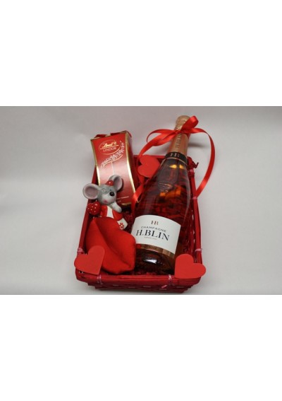 Valentine's Day gift basket