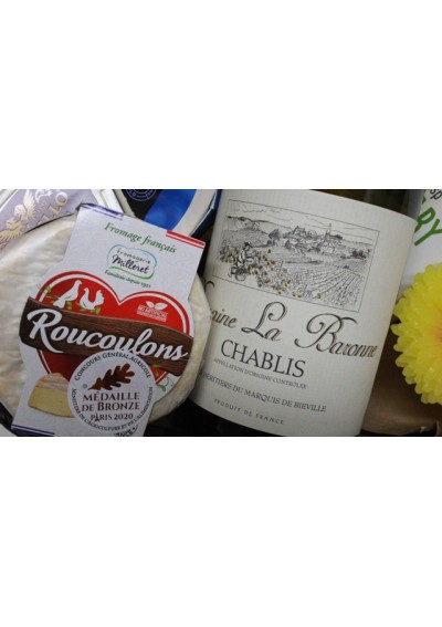 Chablis & fromages | Corbeille de fromage