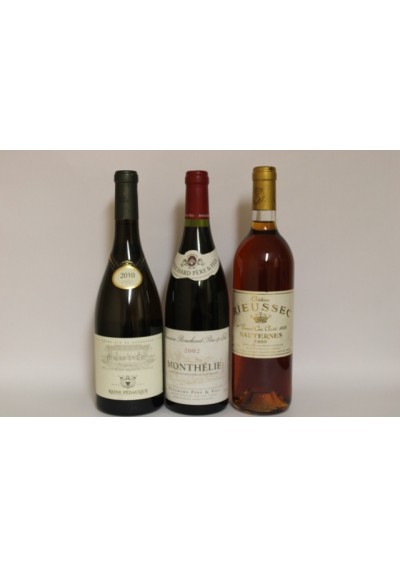 Grands Bourgogne & Sauternes - 3 bouteilles