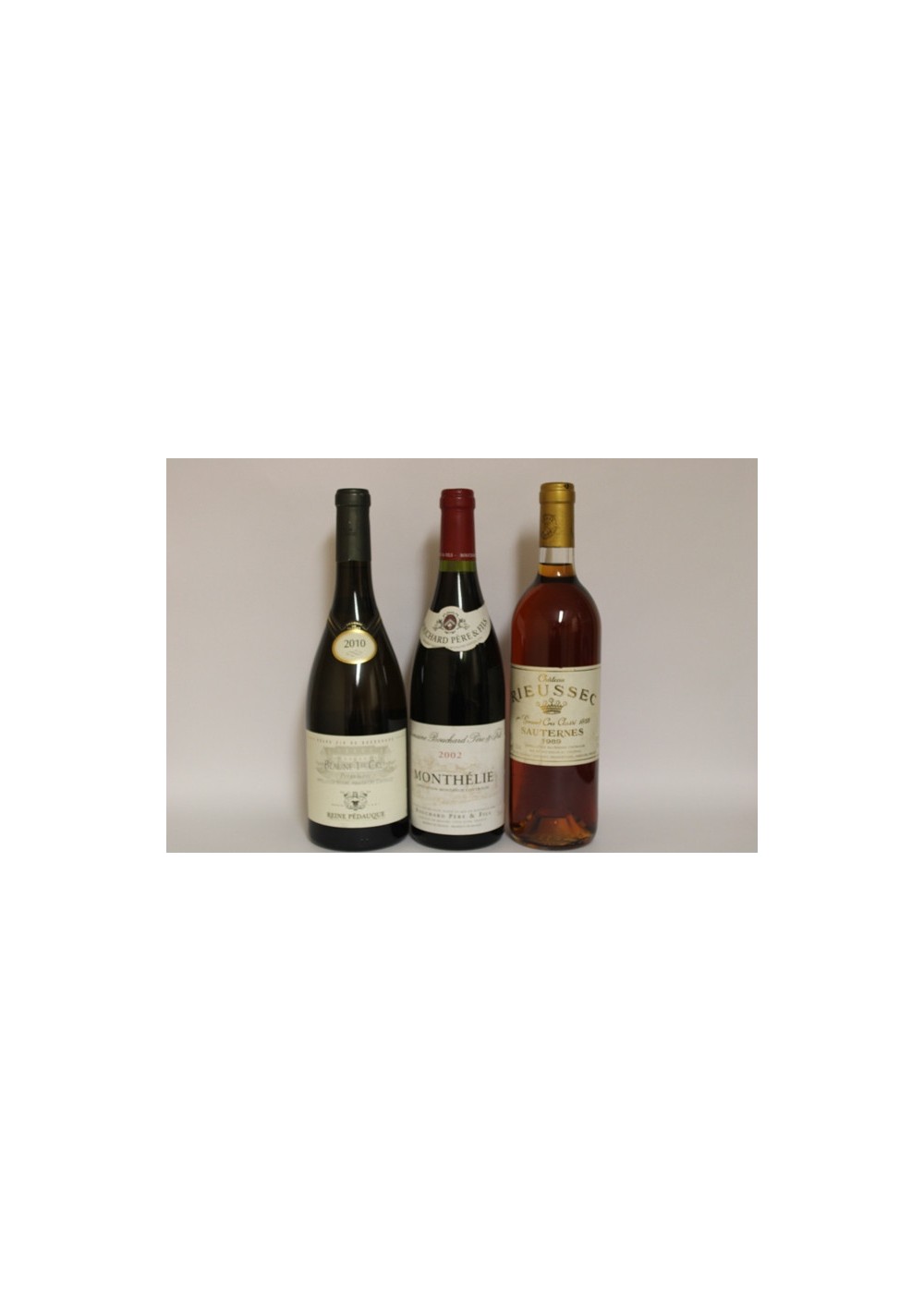 Grands Bourgogne & Sauternes - 3 bouteilles