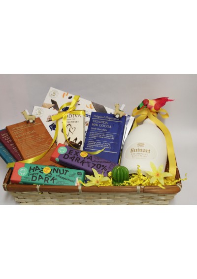 gift basket - champagne