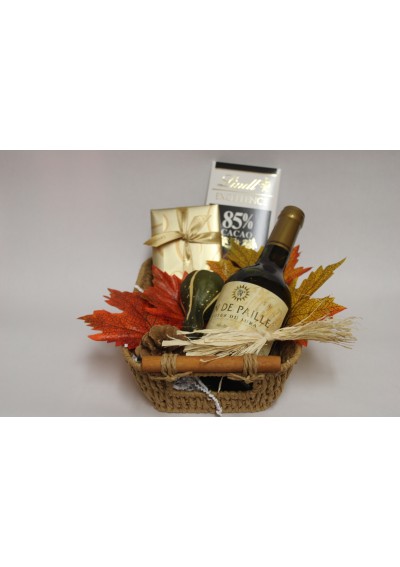 Pine cone gift basket