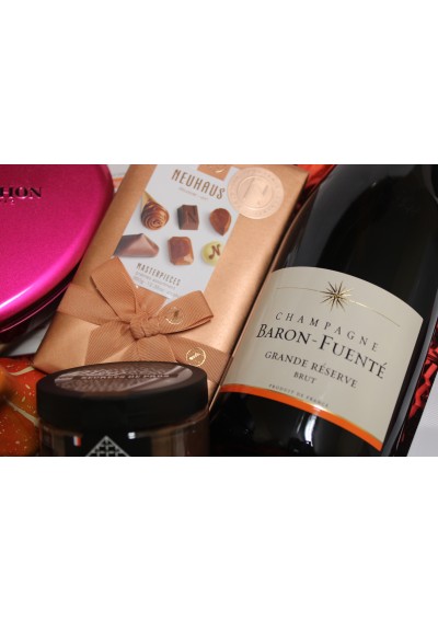 Gift basket - Christmas - Champgne Baron Fuenté