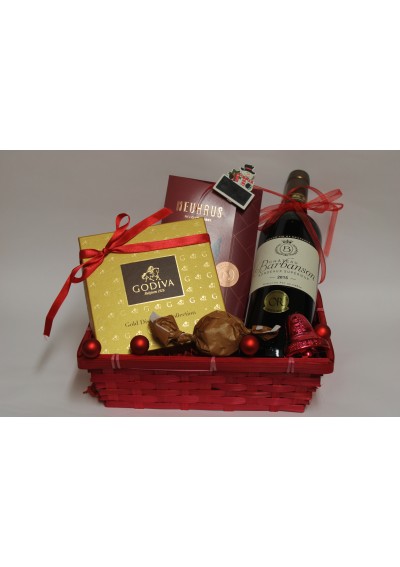 Kerstcadeaumand - Bordeaux Barbanson2015