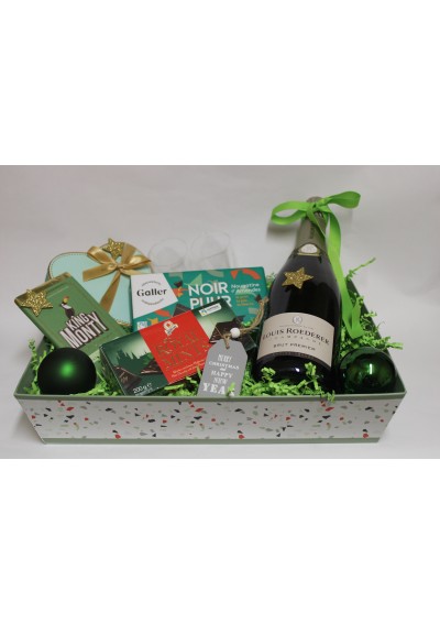 Christmas gift basket - Louis Roederer - 75cl