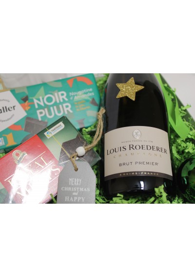 Christmas gift basket - Louis Roederer - 75cl