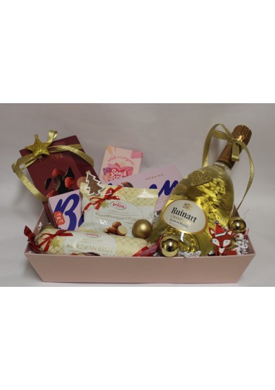 Christmas gift basket - Ruinart - Blanc De Blancs