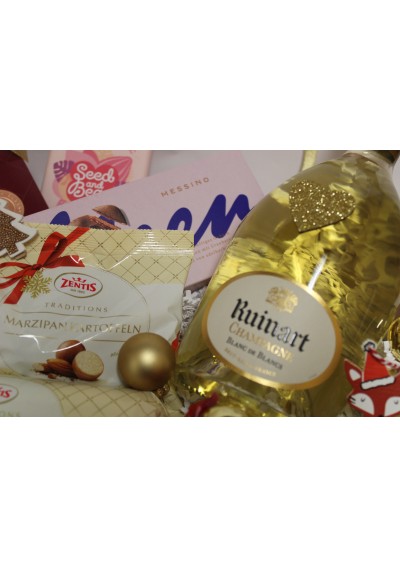 Christmas gift basket - Ruinart - Blanc De Blancs