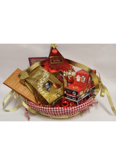 Gourmet Christmas gift basket - Alcohol free