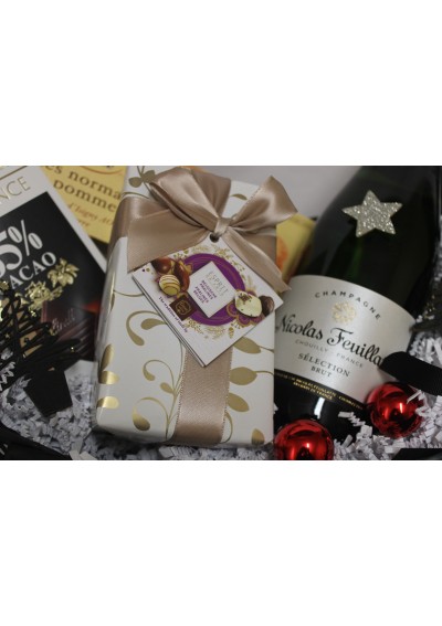 Christmas gift basket - Champagne Nicolas Feuillatte