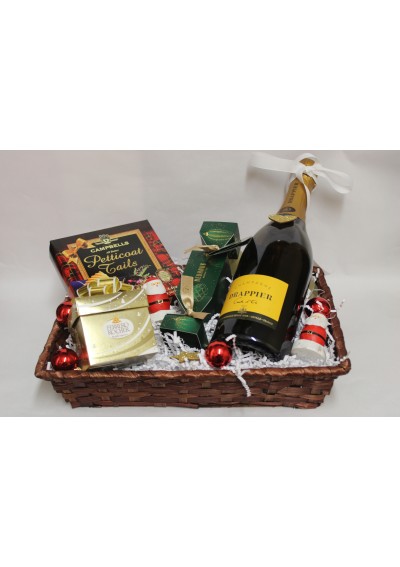 Christmas gift basket - Champagne Drappier