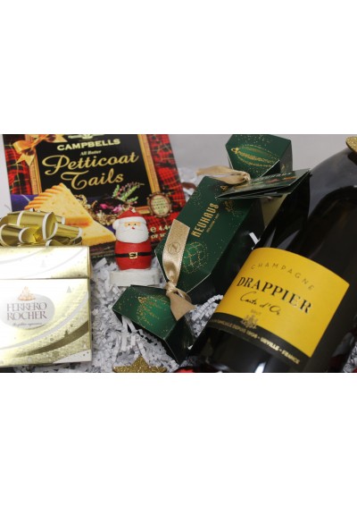 Christmas gift basket - Champagne Drappier
