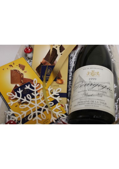 Christmas gift basket - wine Bourgogne 1999