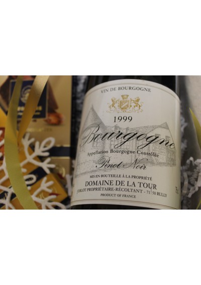 Christmas gift basket - wine Bourgogne 1999