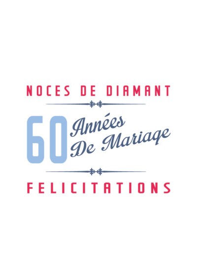 Noces de diamant