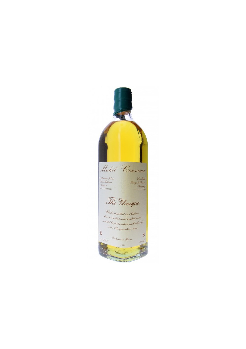 Michel Couvreur – Whisky - The Unique - 4 Years Old