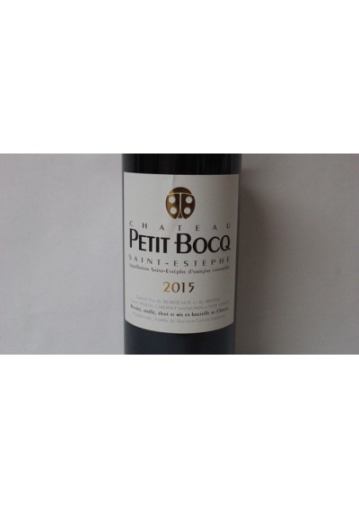 Château Petit Bocq - 2015 - Saint-Estephe - (75cl)