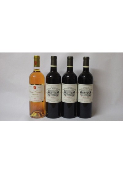 (4) Saint-Emilion Grand Cru - 2015 - Sauternes - 2005