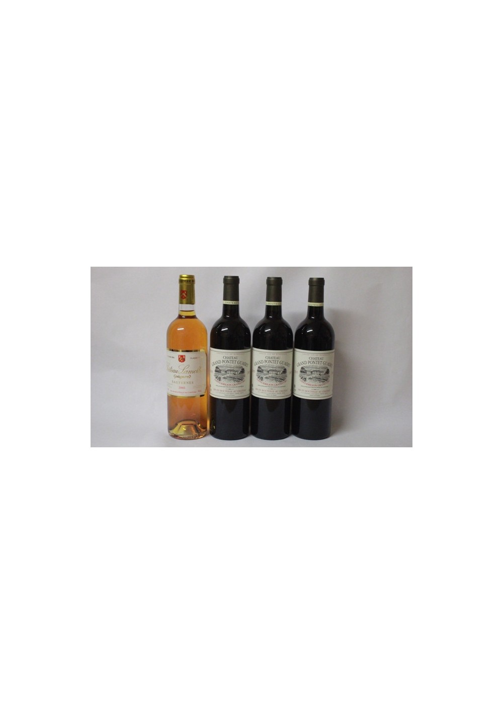 (4) Saint-Emilion Grand Cru - 2015 - Sauternes - 2005