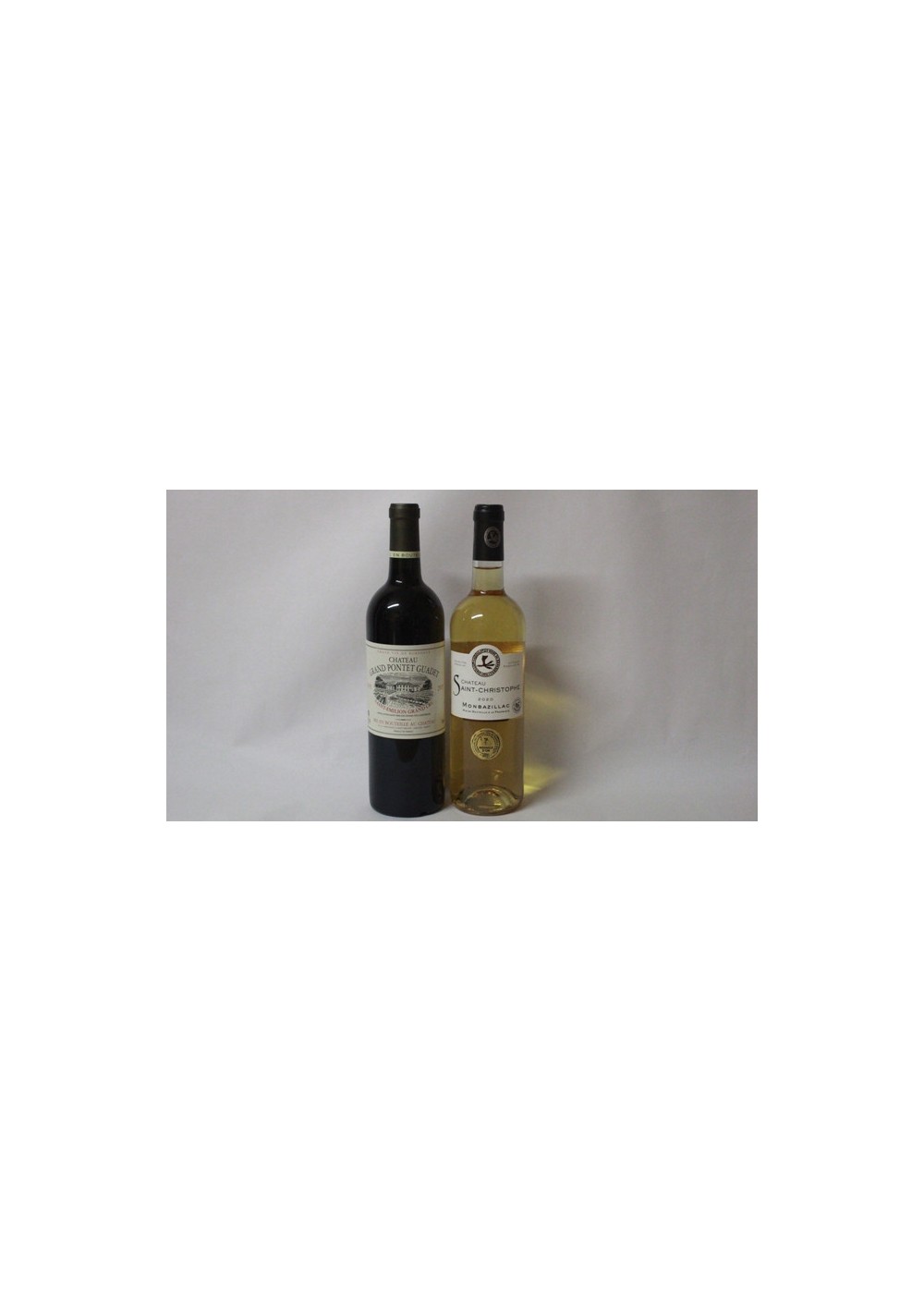 (2) Saint-Emilon Gd Cru 2015 -Monbazillac 2020